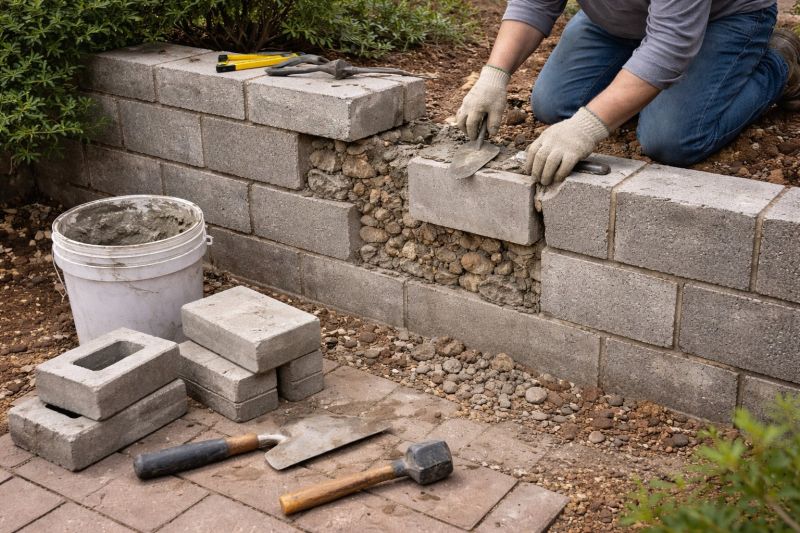 Block Wall Repair in Hernando County, FL