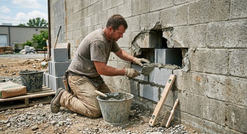 Block Wall Repair in Spring Hill, FL