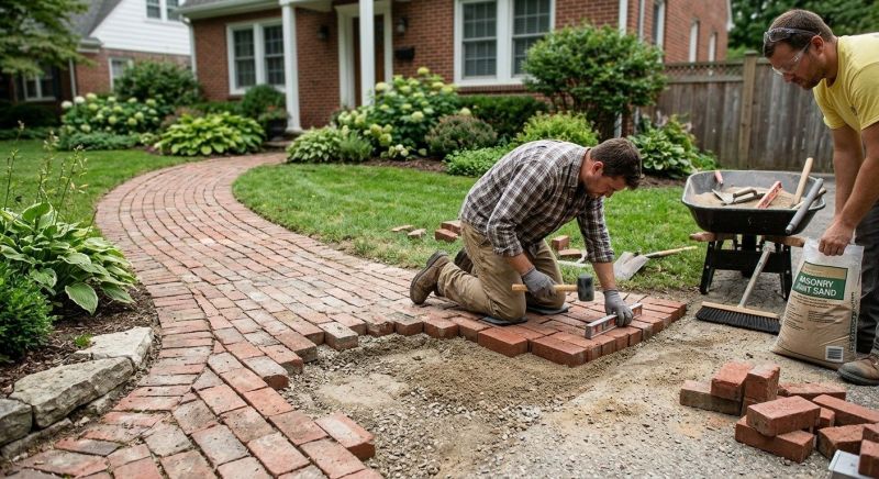 Brick Flatwork Repair in Brooksville, FL