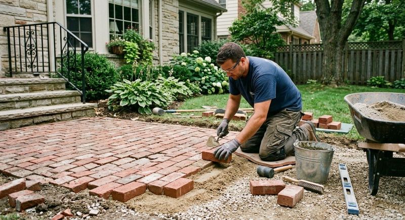 Brick Flatwork Repair in Hernando County, FL