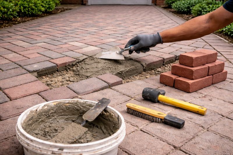 Brick Flatwork Repair in Port Richey, FL