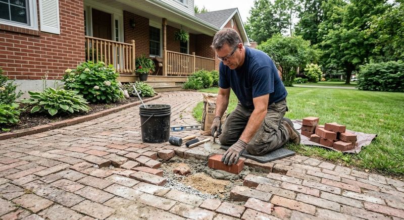 Brick Flatwork Repair in Port Richey, FL