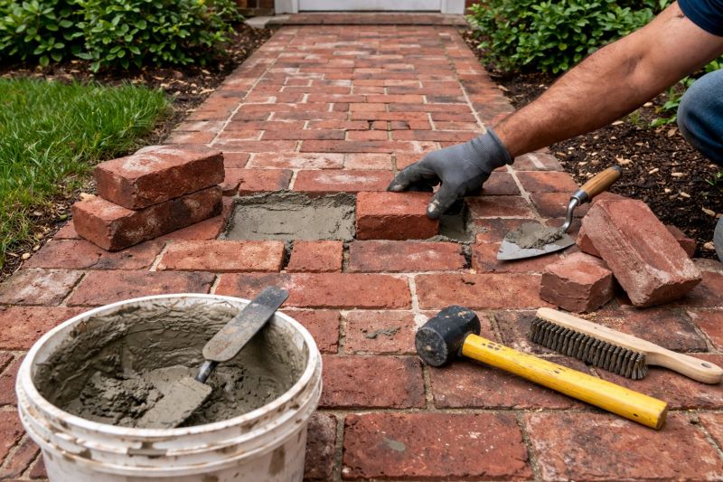 Brick Pathway Repair in Hernando County, FL