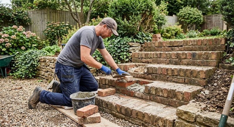 Brick Stairs Repair in Hudson, FL