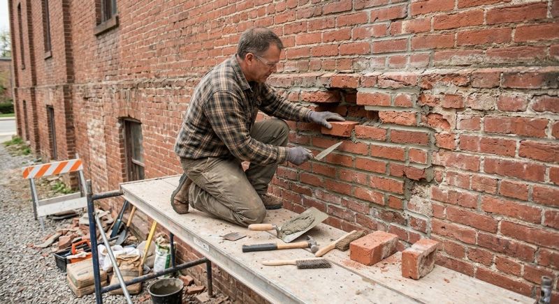 Brick Stairs Repair in New Port Richey, FL