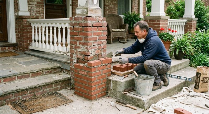 Brick Stairs Repair in Odessa, FL