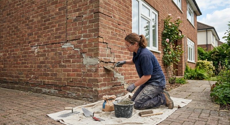 Brick Wall Repair in Dade City, FL