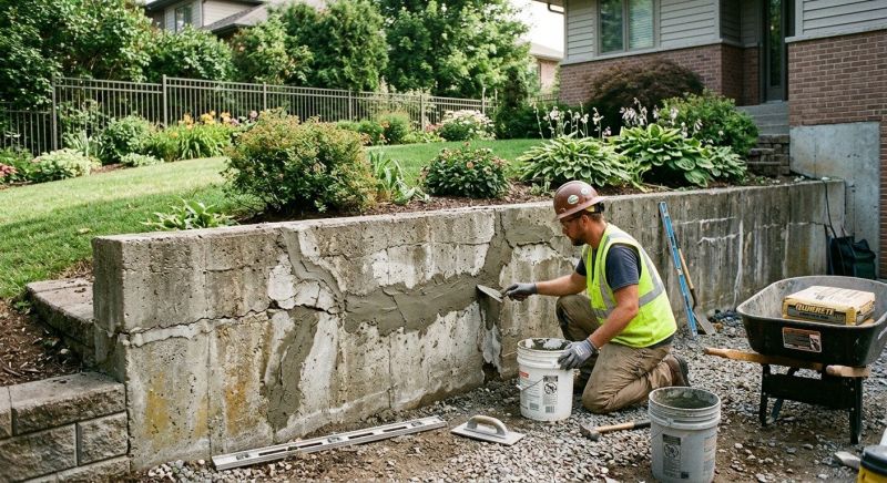 Retaining Wall Repair in Land O Lakes, FL