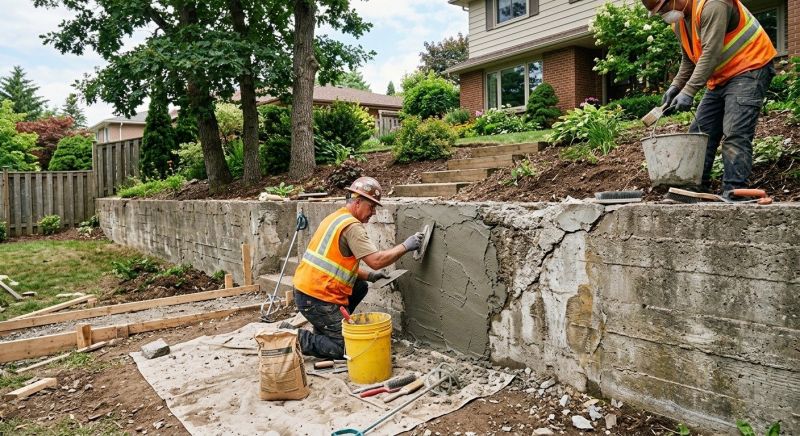 Retaining Wall Repair in Webster, FL