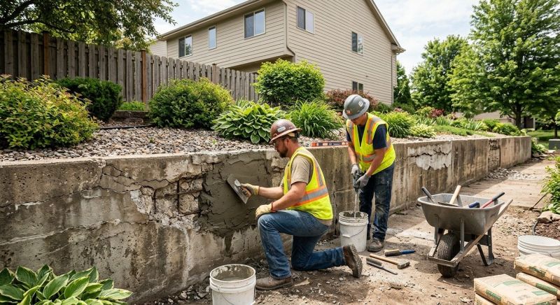 Retaining Wall Repair in Wesley Chapel, FL