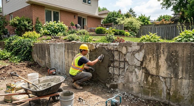 Retaining Wall Repair in Zephyrhills, FL