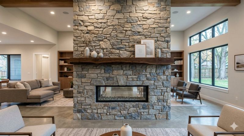 Stone Chimney Installation in Brooksville, FL