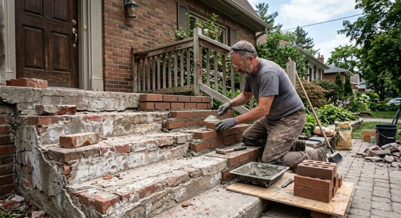 Stonework Repair in Brooksville, FL